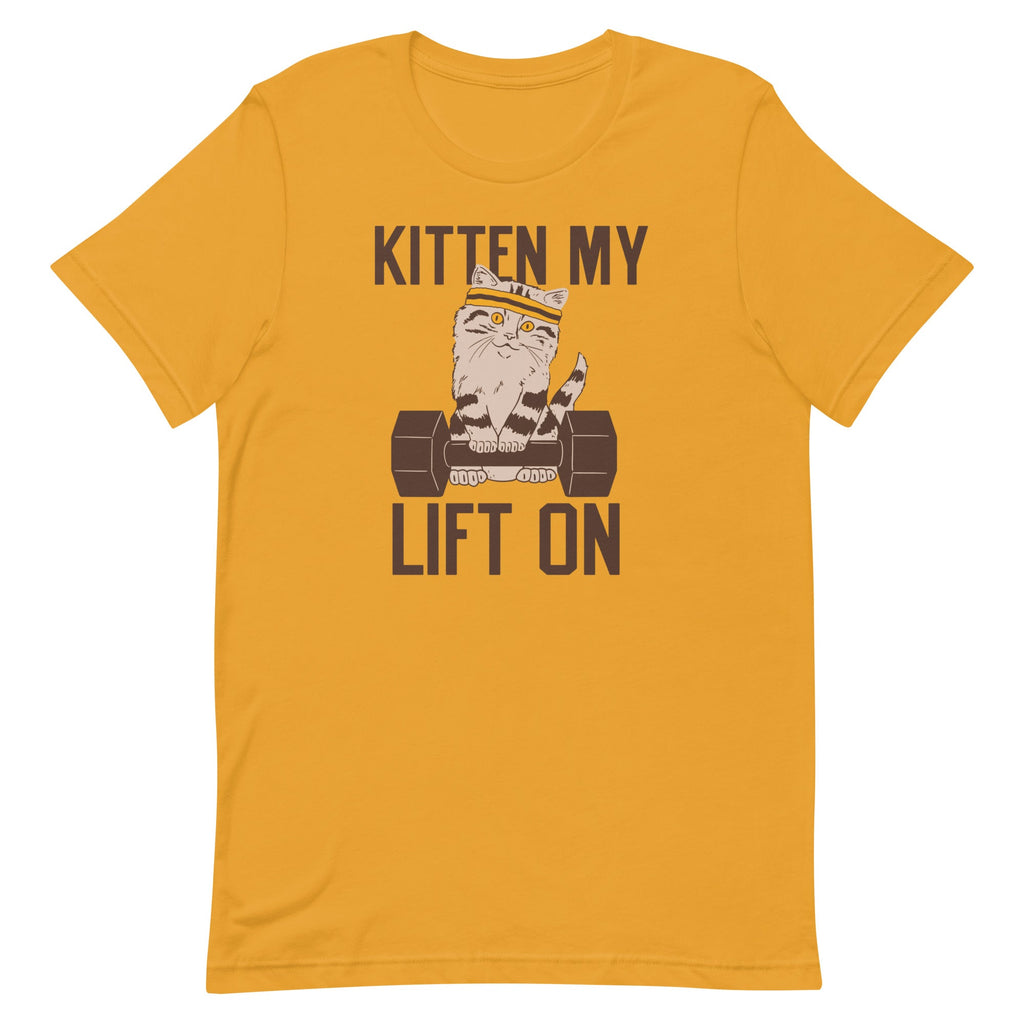 Kitten My Lift On Men's Signature Tee