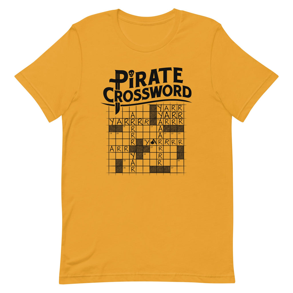Pirate Crossword Men's Signature Tee