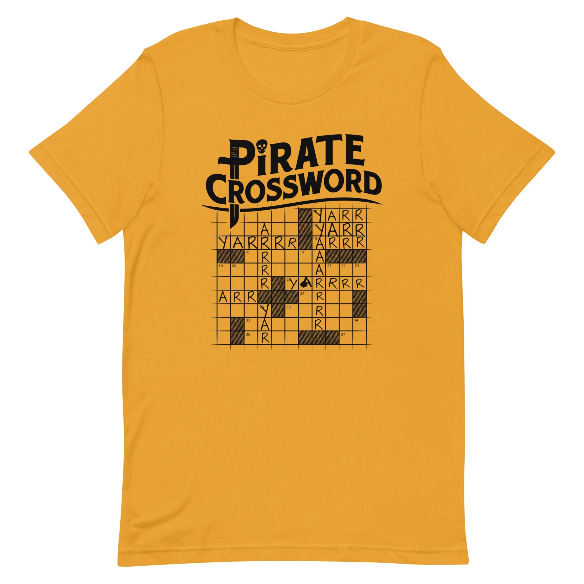 Pirate Crossword Men's Signature Tee