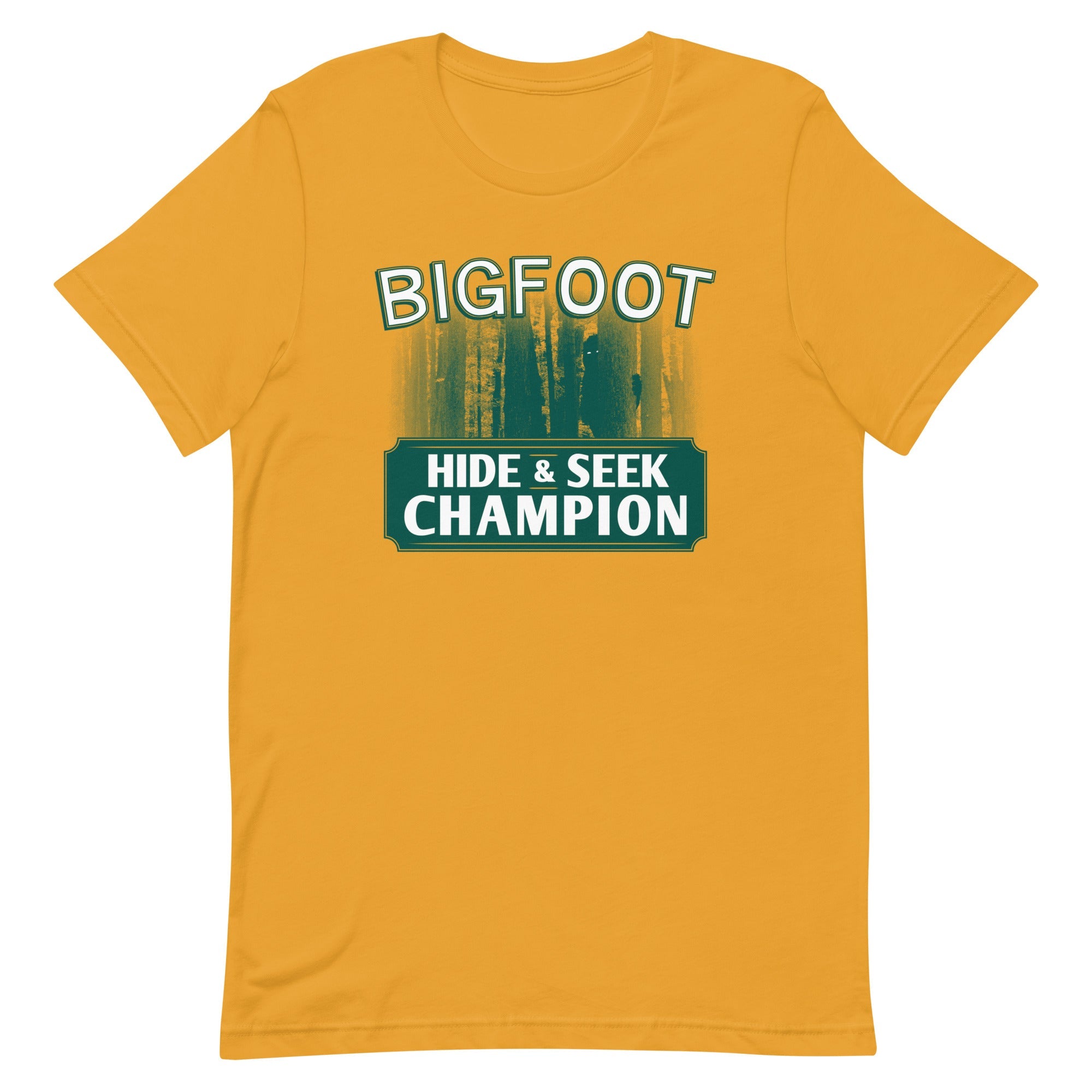 Bigfoot Hide And Seek Champion Men's Signature Tee