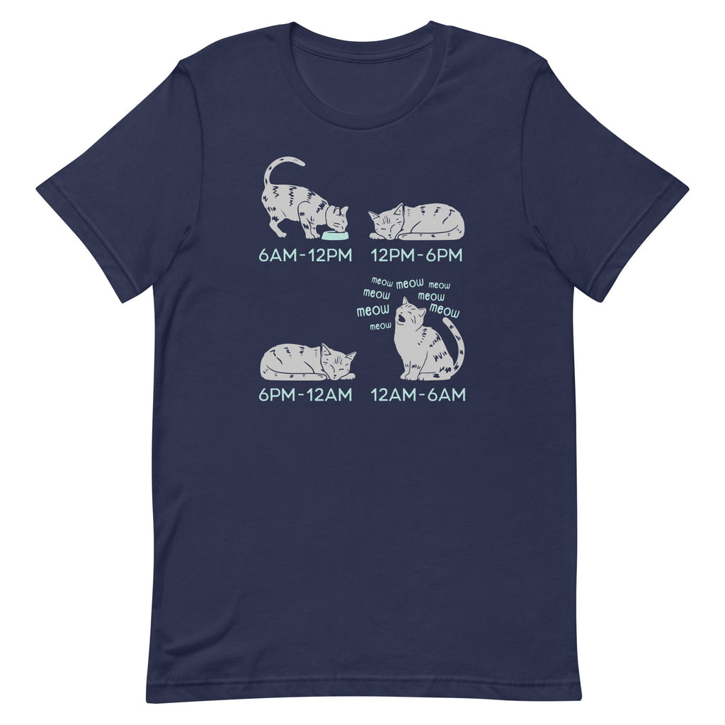 Cat Day Schedule Men's Signature Tee
