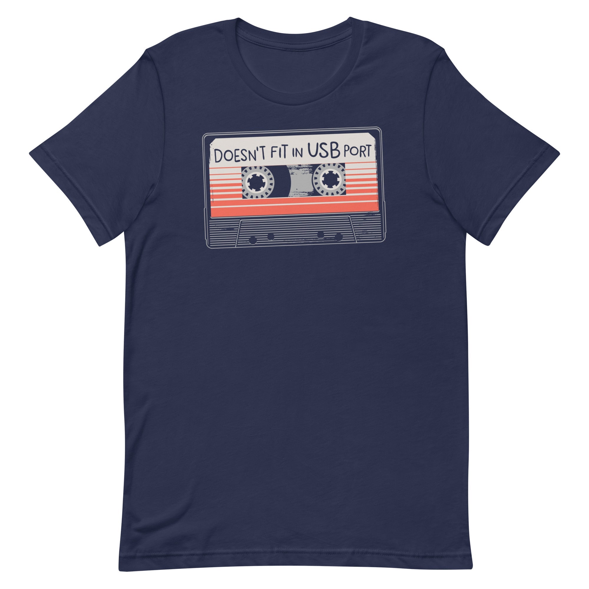 Doesn't Fit In USB Port Men's Signature Tee