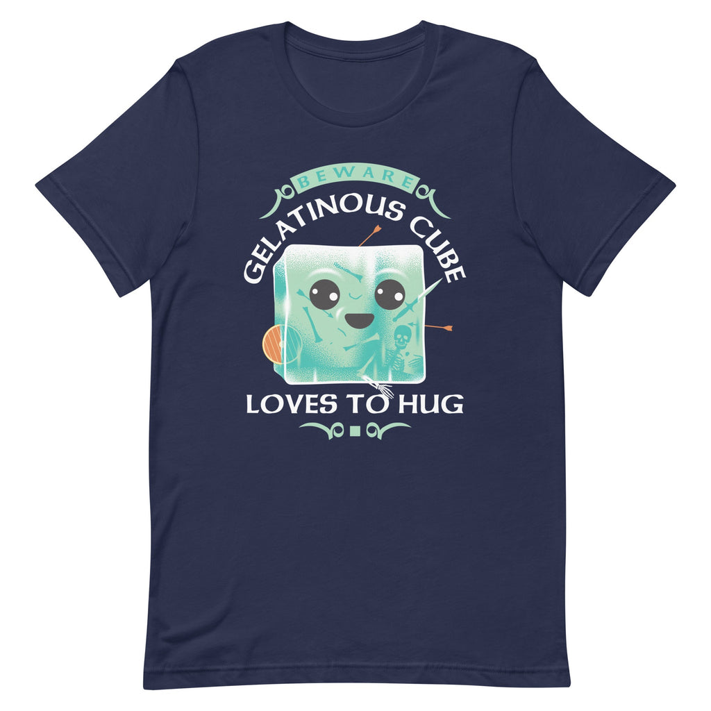 Gelatinous Cube Loves To Hug Men's Signature Tee