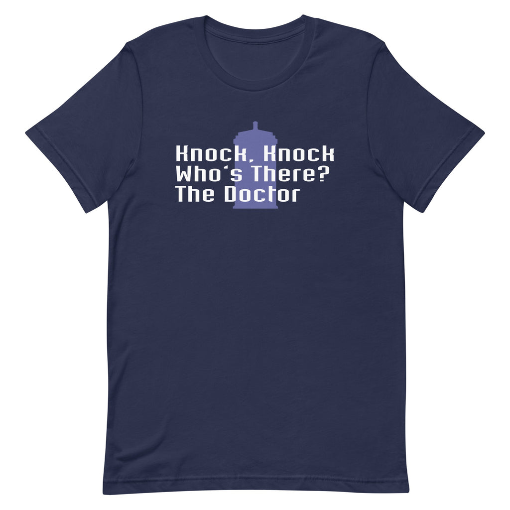 Knock Knock! Who's There? The Doctor Men's Signature Tee