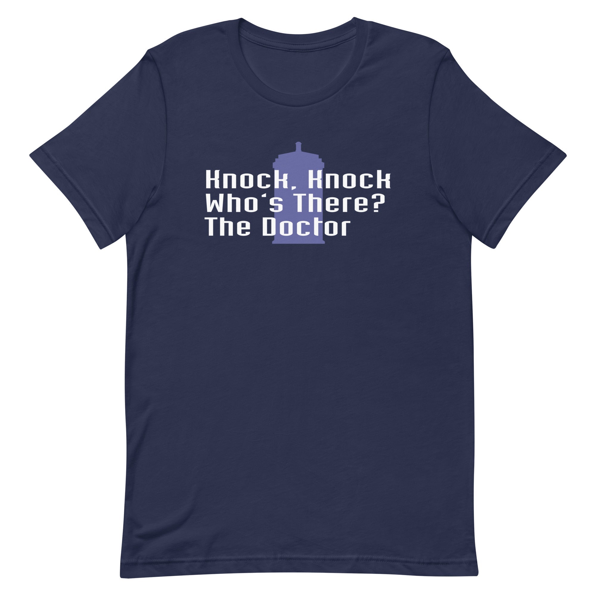 Knock Knock! Who's There? The Doctor Men's Signature Tee