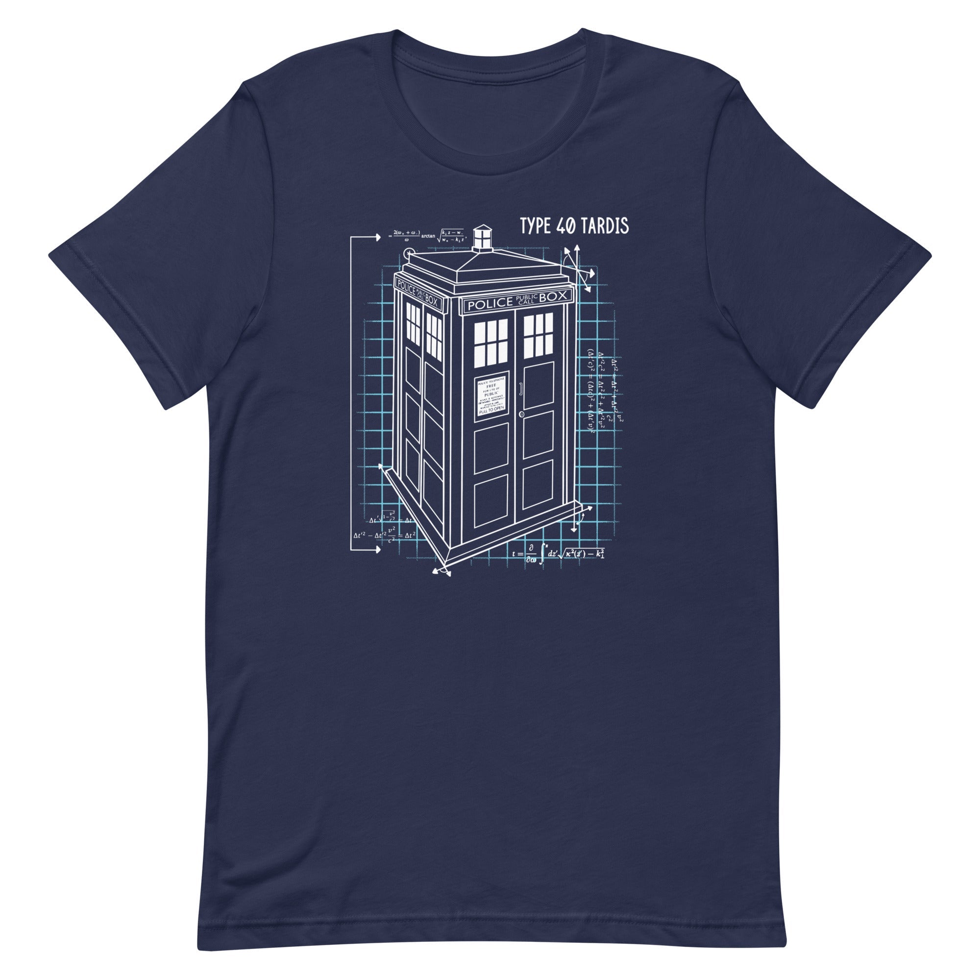 Type 40 Tardis Men's Signature Tee