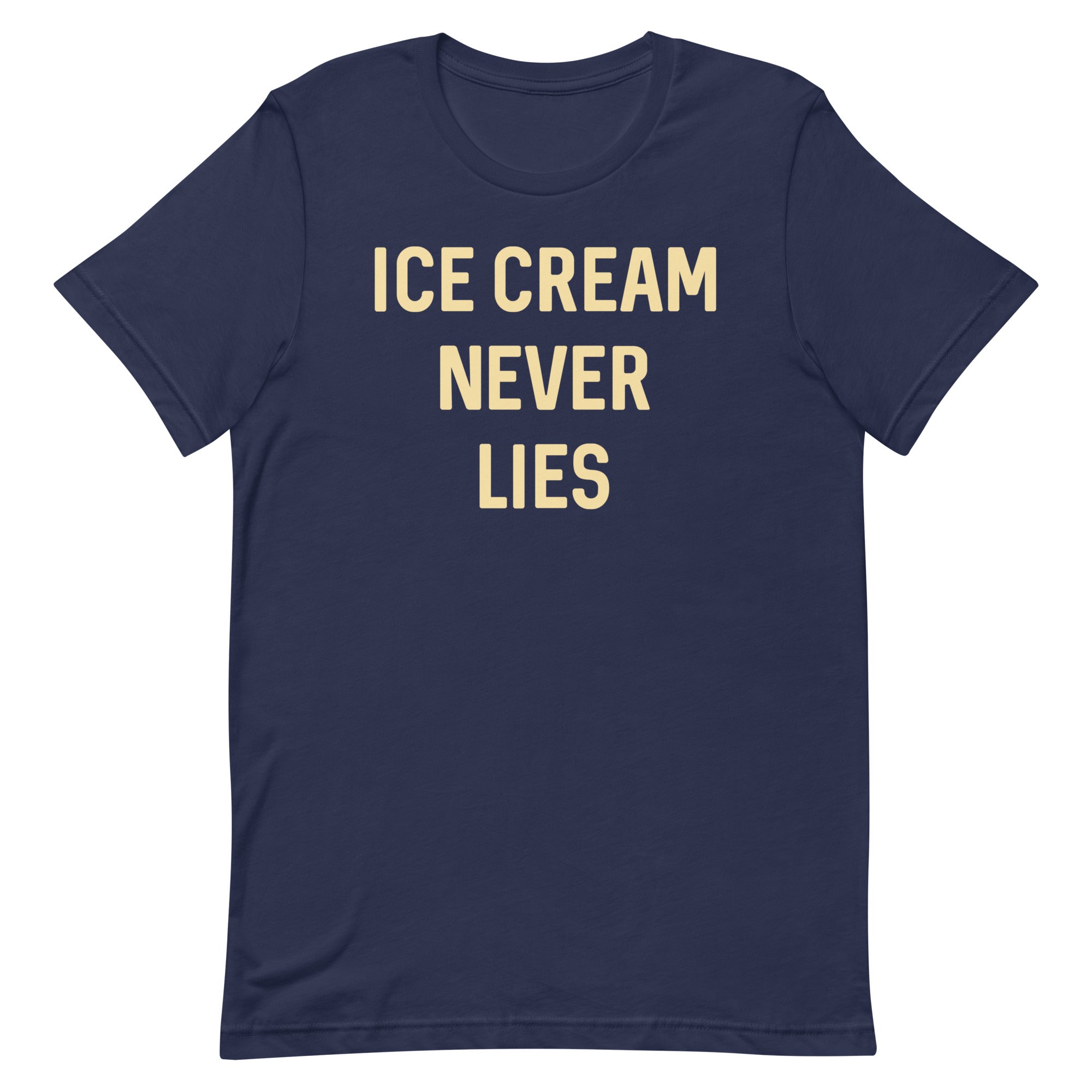 Ice Cream Never Lies Men's Signature Tee