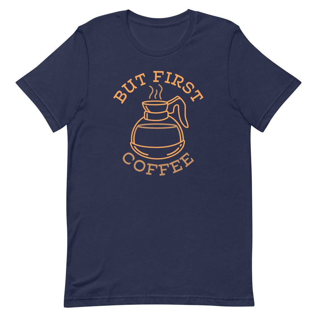 But First Coffee Men's Signature Tee