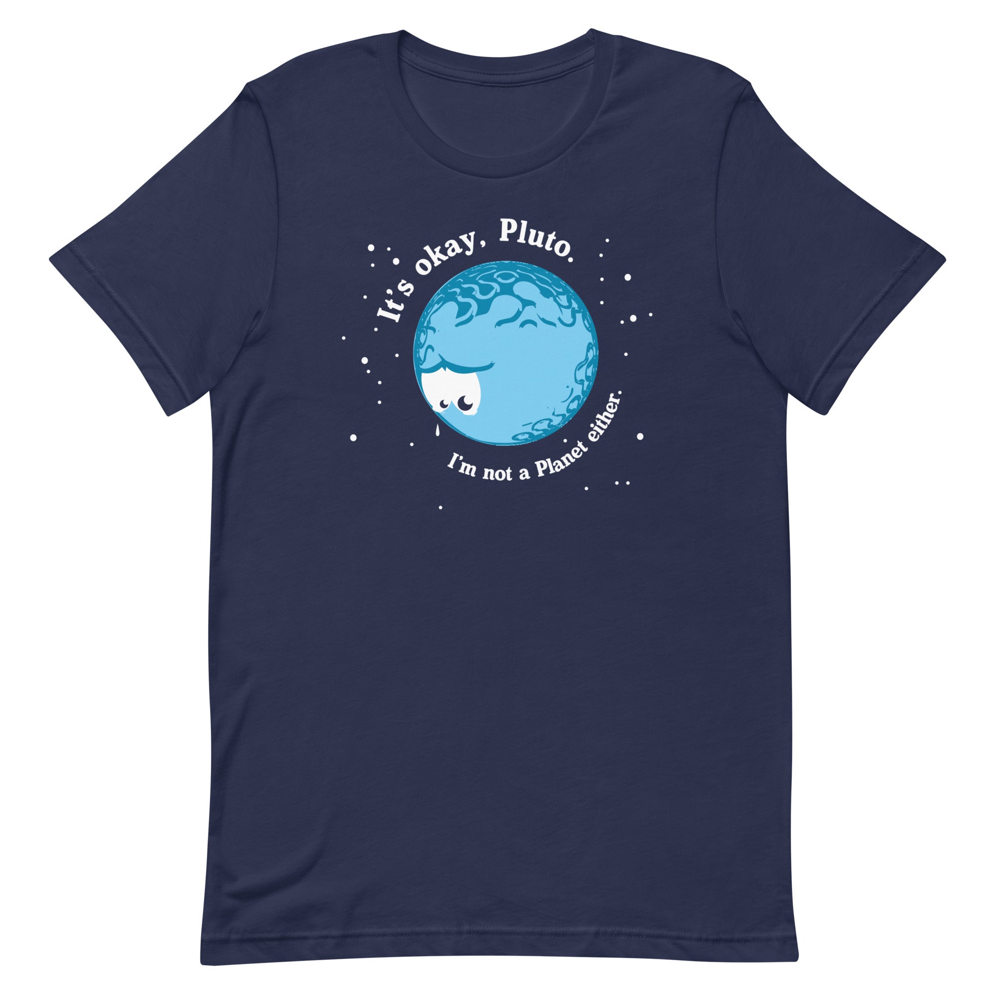 It's Okay Pluto Men's Signature Tee