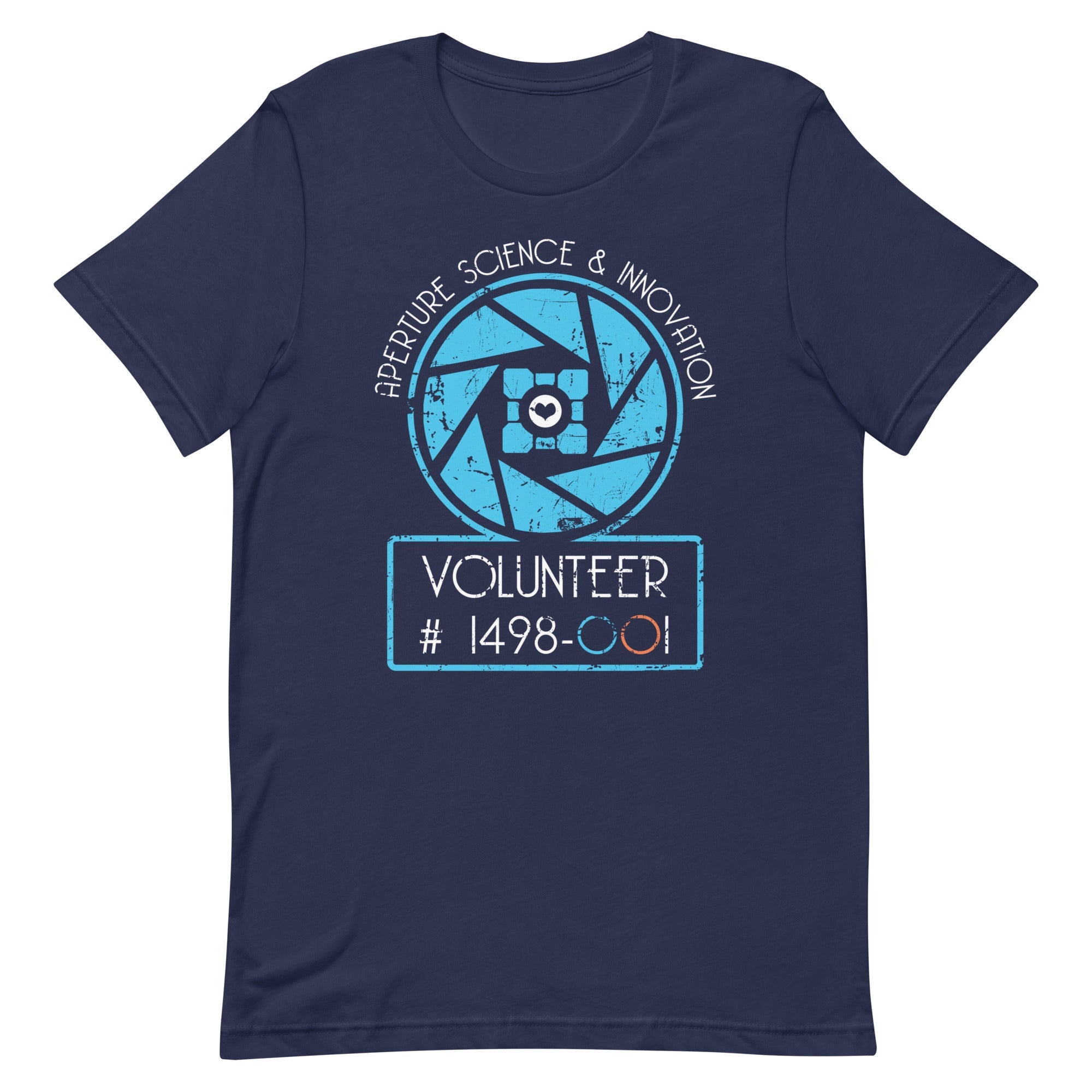Aperture Science Volunteer Men's Signature Tee