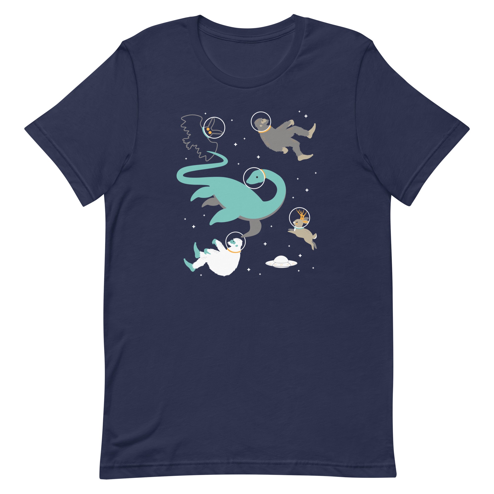 Cryptids In Space Men's Signature Tee