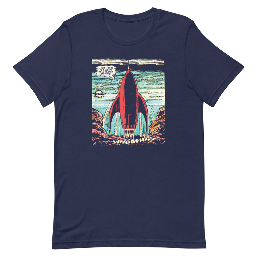 I Don't Want To Live On This Planet Anymore Men's Signature Tee