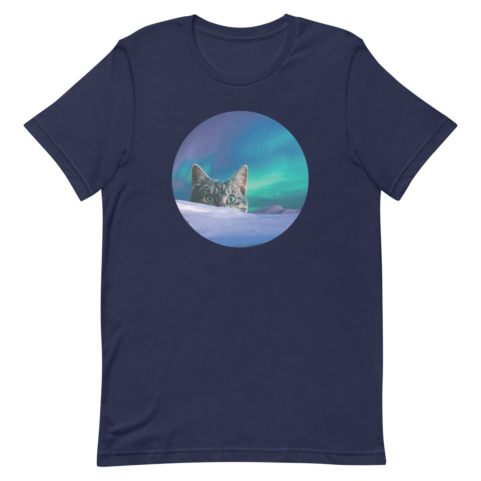 Meowthern Lights Men's Signature Tee