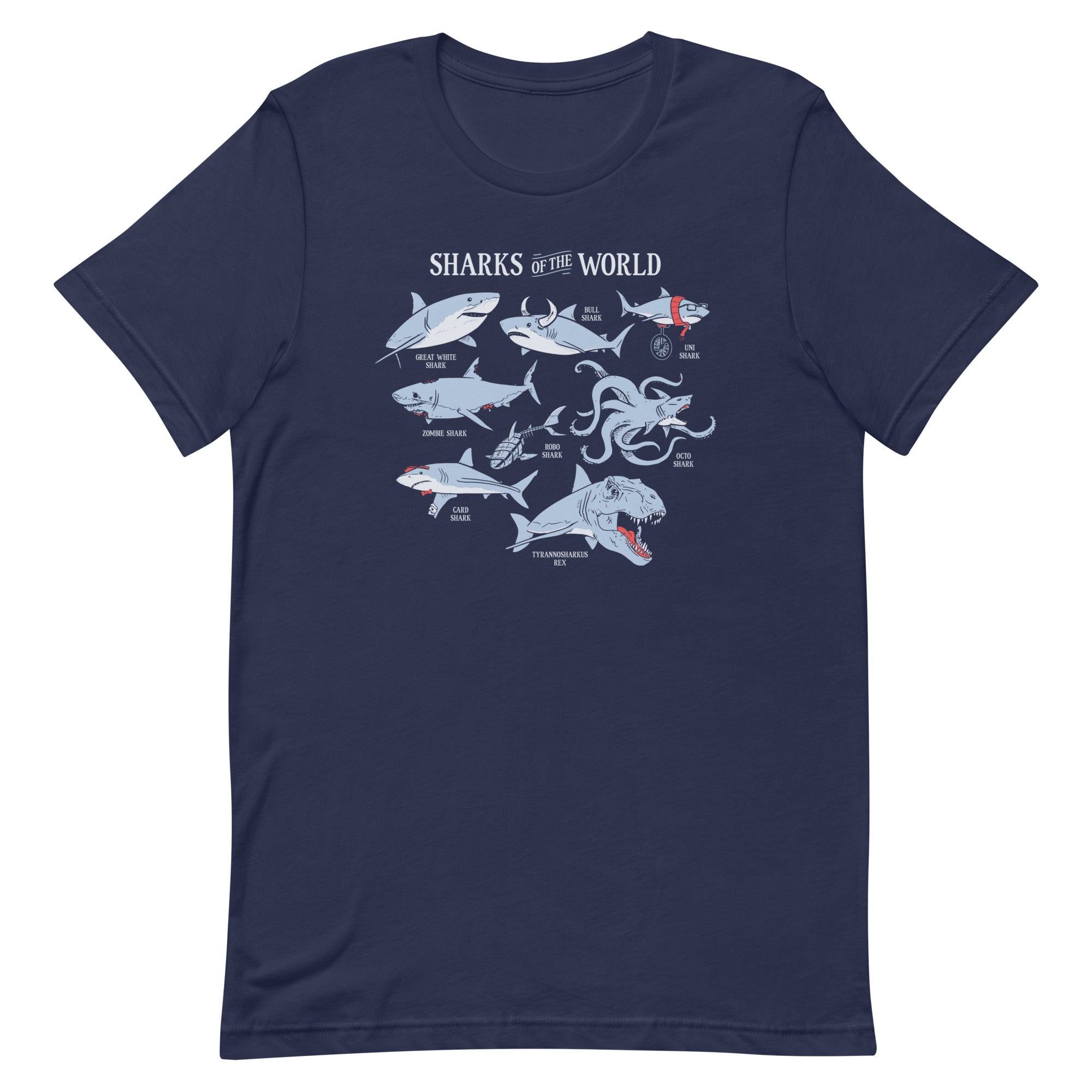 Sharks Of The World Men's Signature Tee