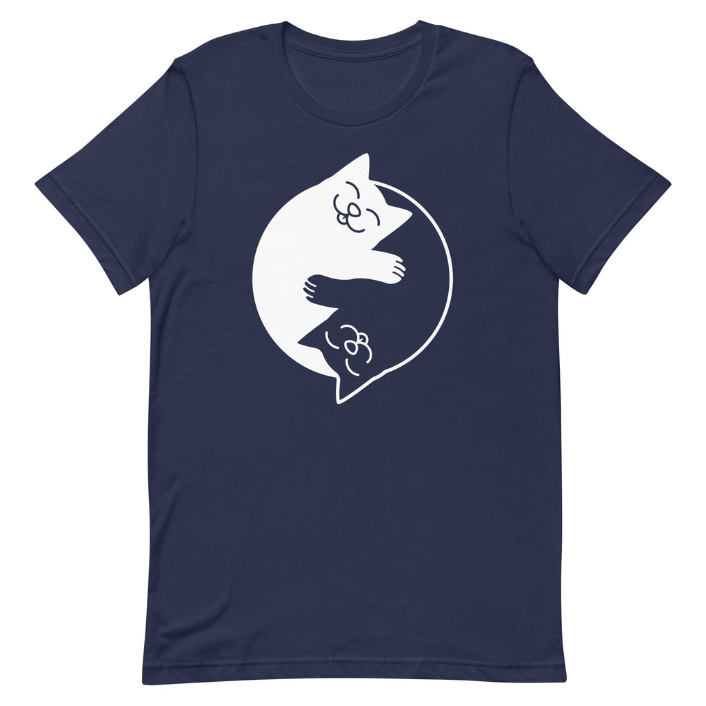 Yin Yang Cats Men's Signature Tee