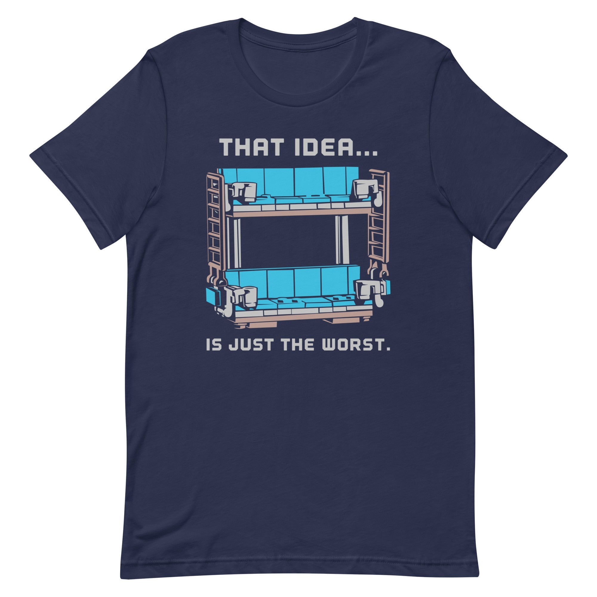Double Decker Couch Men's Signature Tee