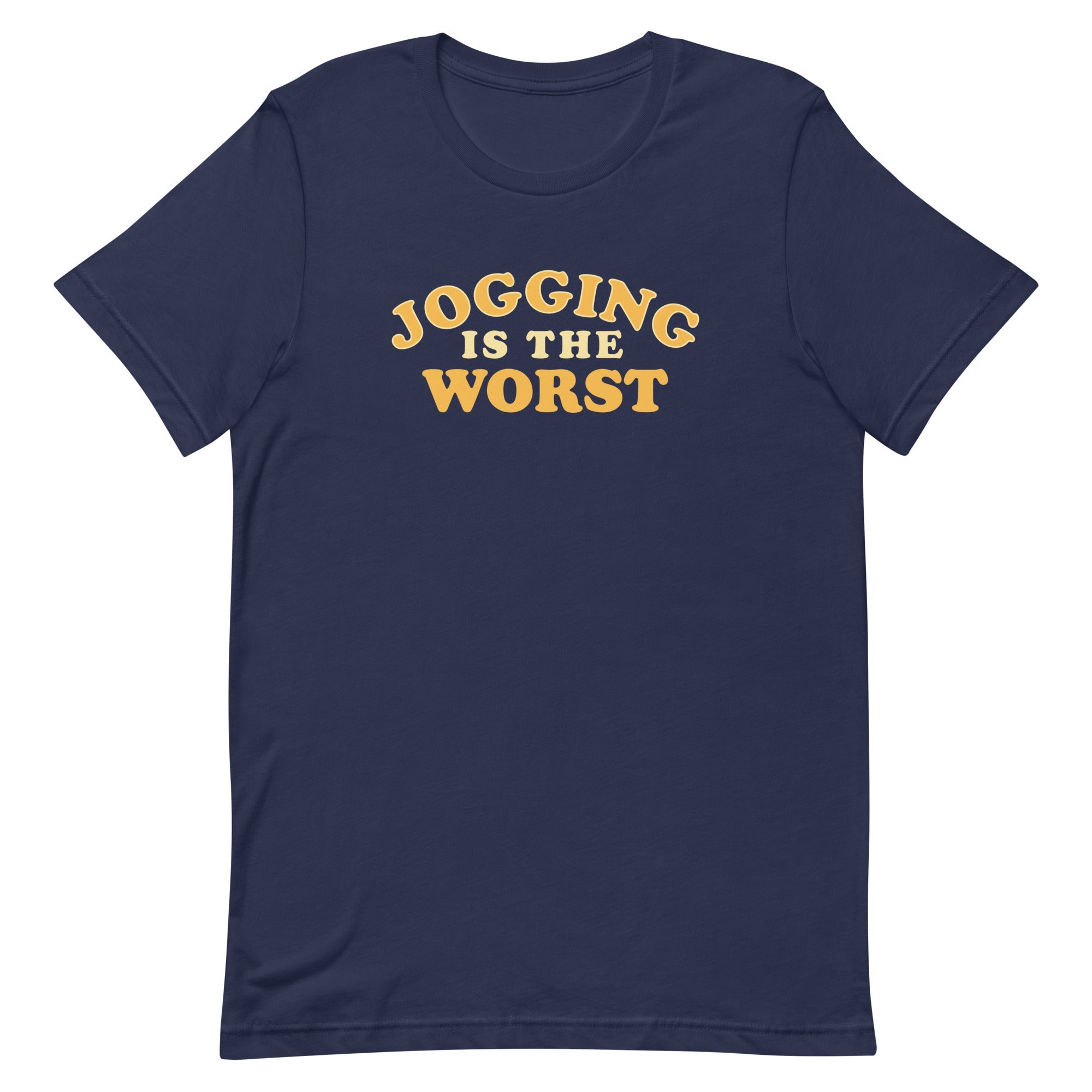 Jogging Is The Worst Men's Signature Tee