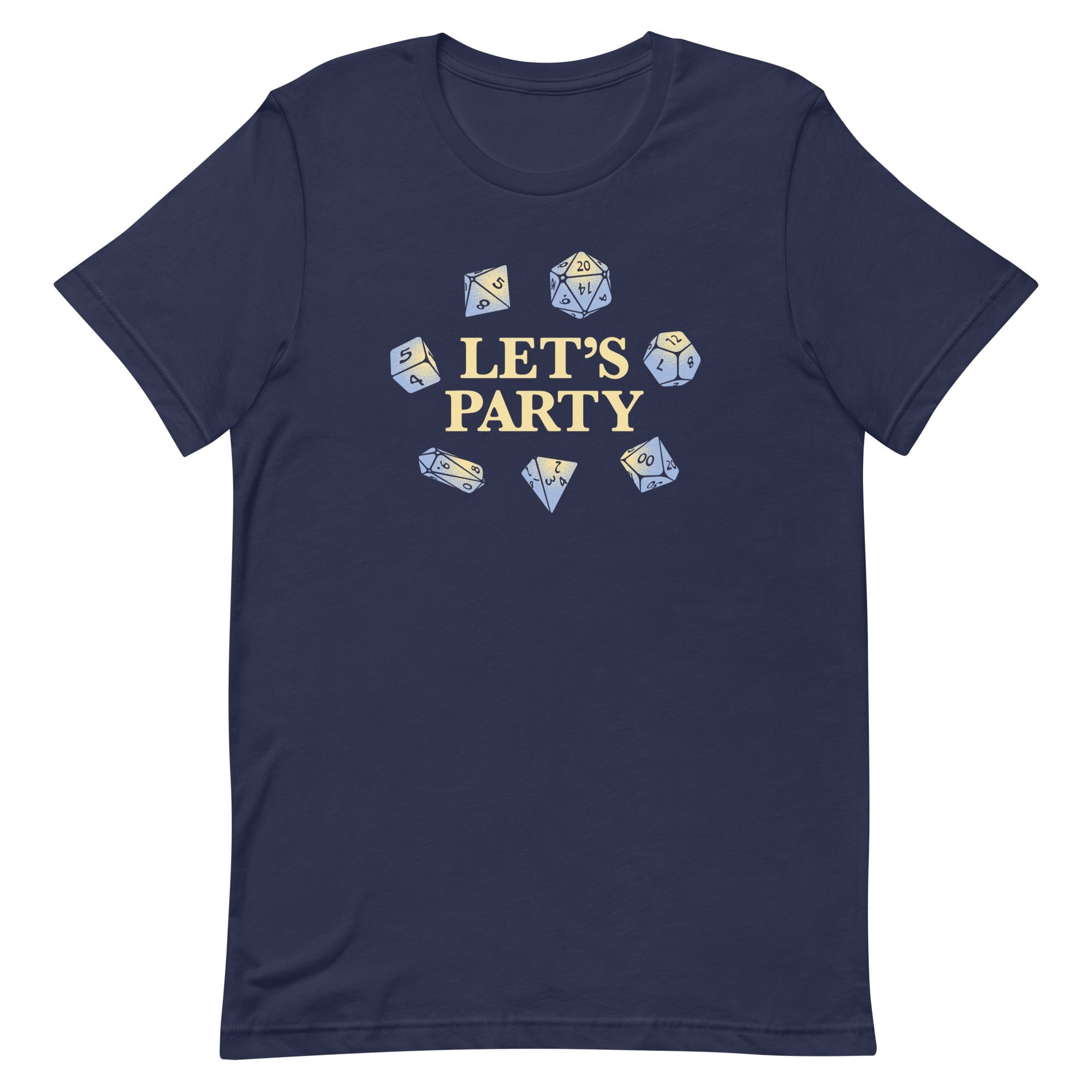 Let's Party Dice Men's Signature Tee
