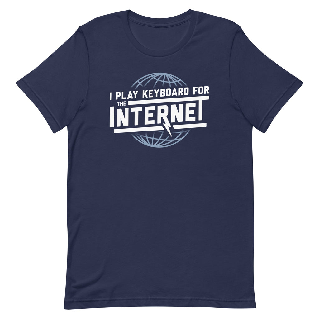I Play Keyboard For The Internet Men's Signature Tee