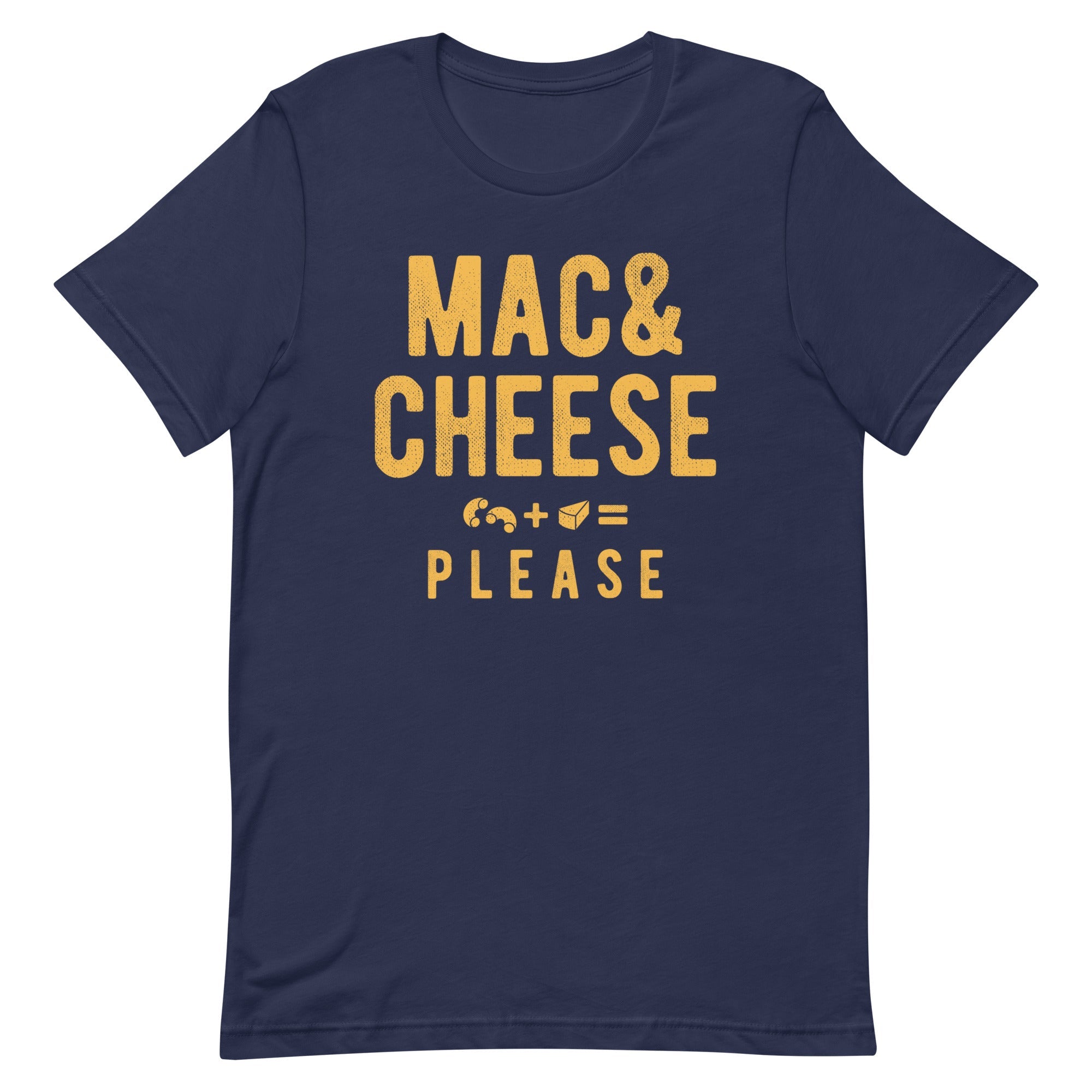 Mac And Cheese Please Men's Signature Tee