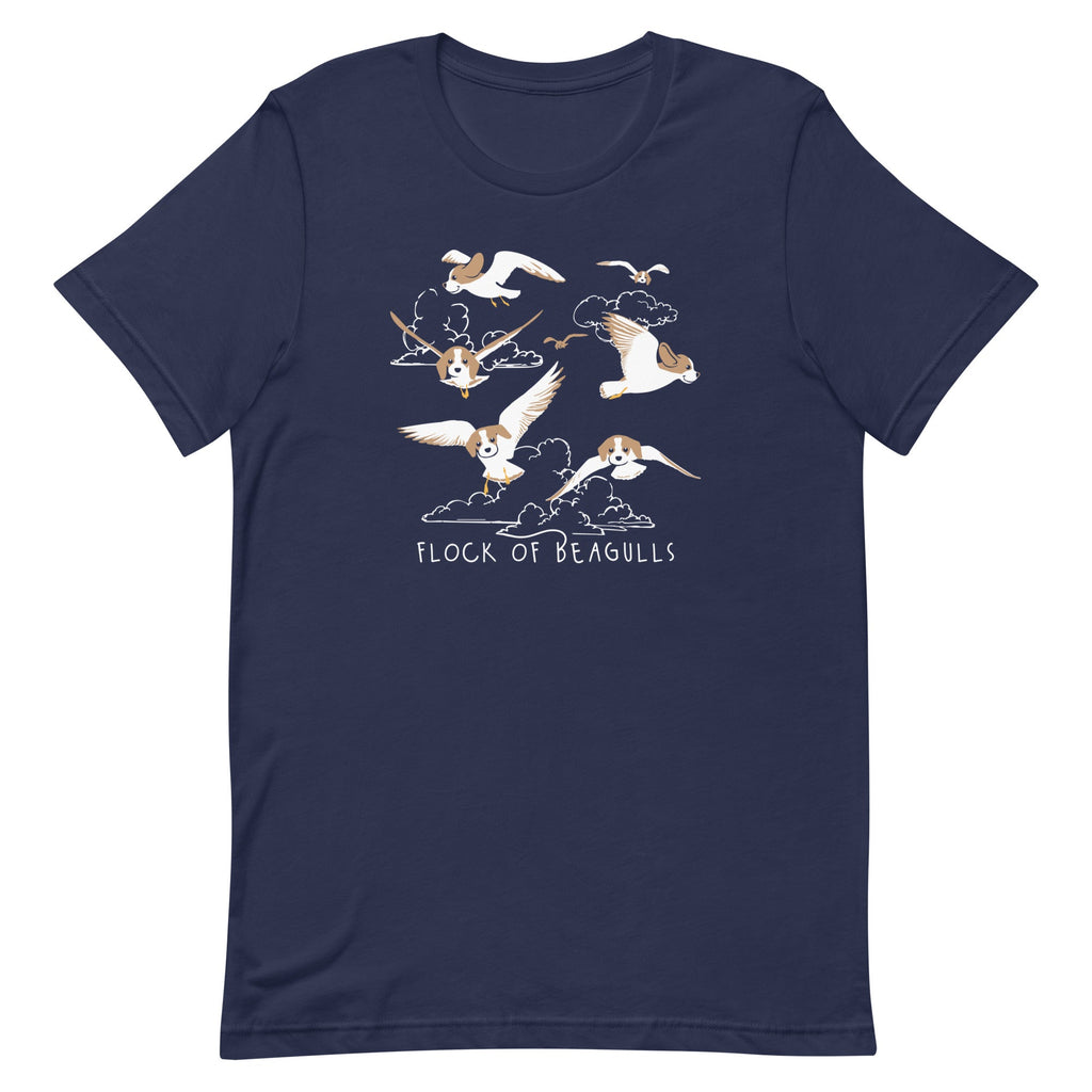 Flock Of Beagulls Men's Signature Tee