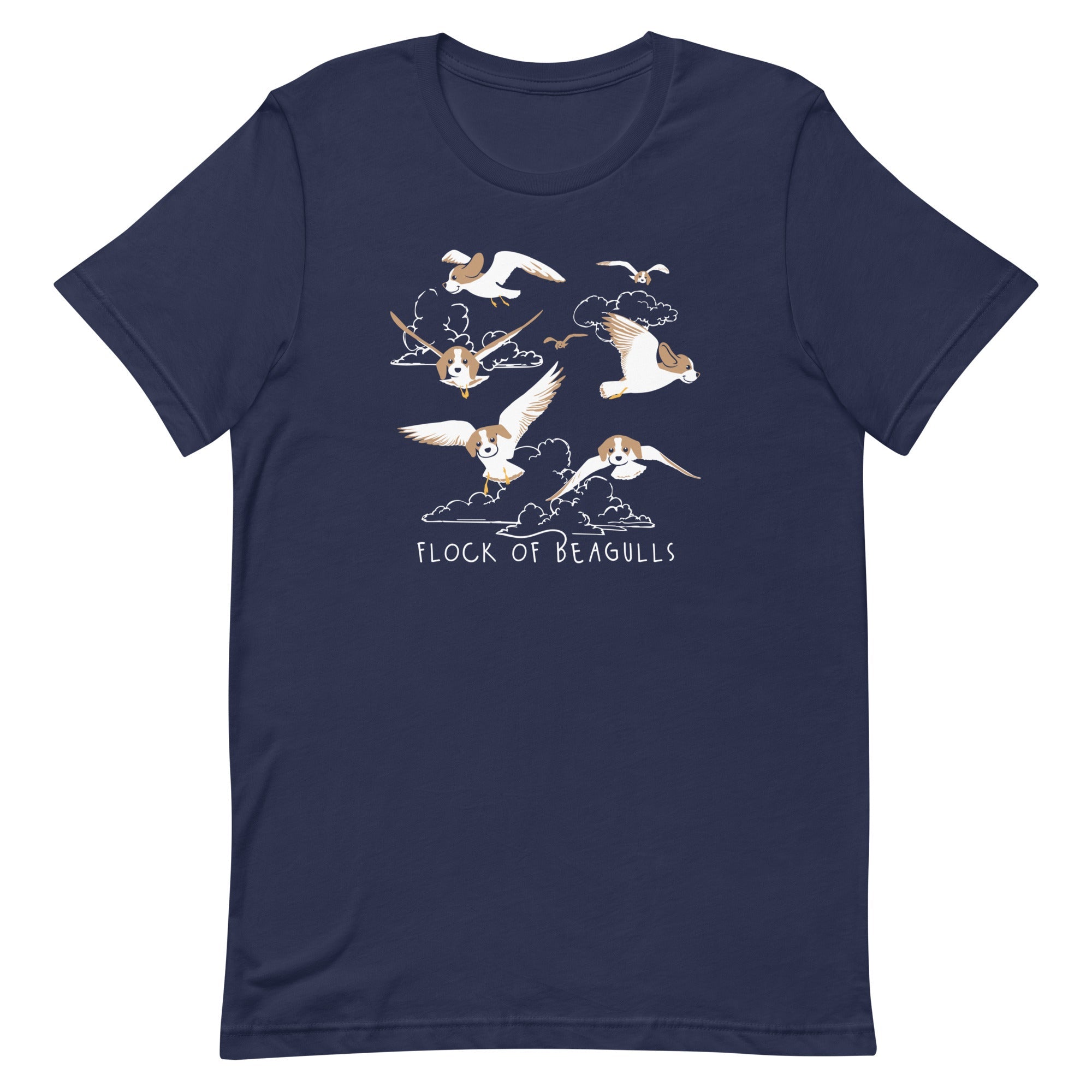 Flock Of Beagulls Men's Signature Tee