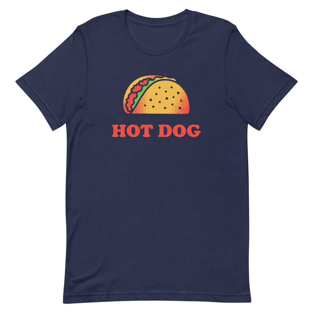 Taco Is A Hotdog Men's Signature Tee