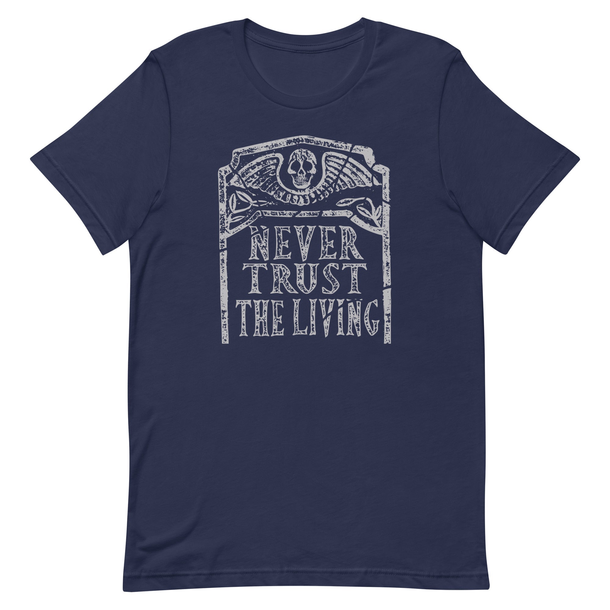 Never Trust The Living Men's Signature Tee