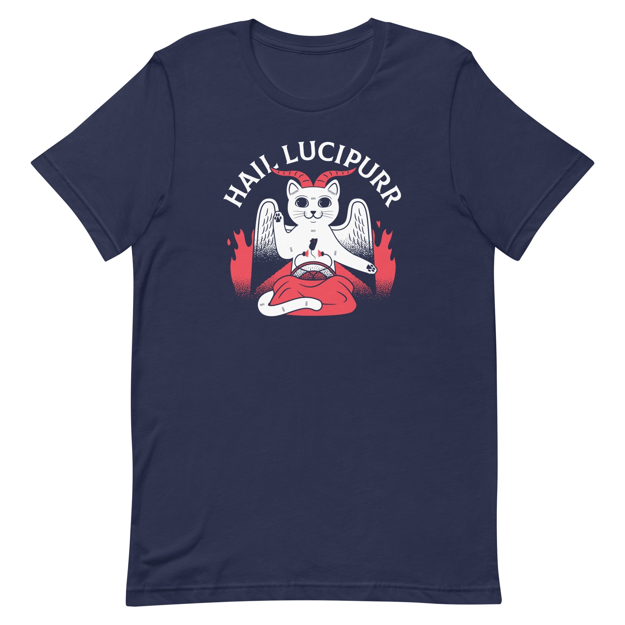 Hail Lucipurr Men's Signature Tee