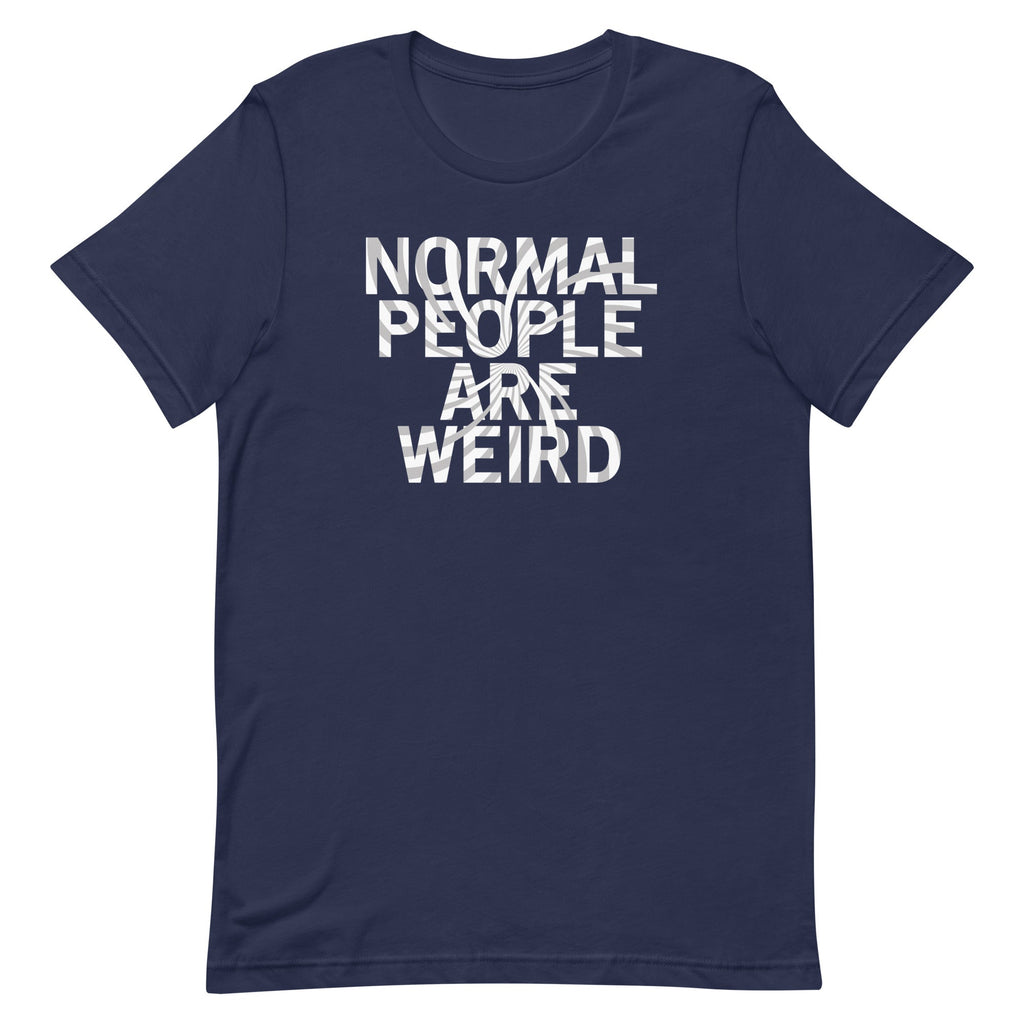 Normal People Are Weird Men's Signature Tee