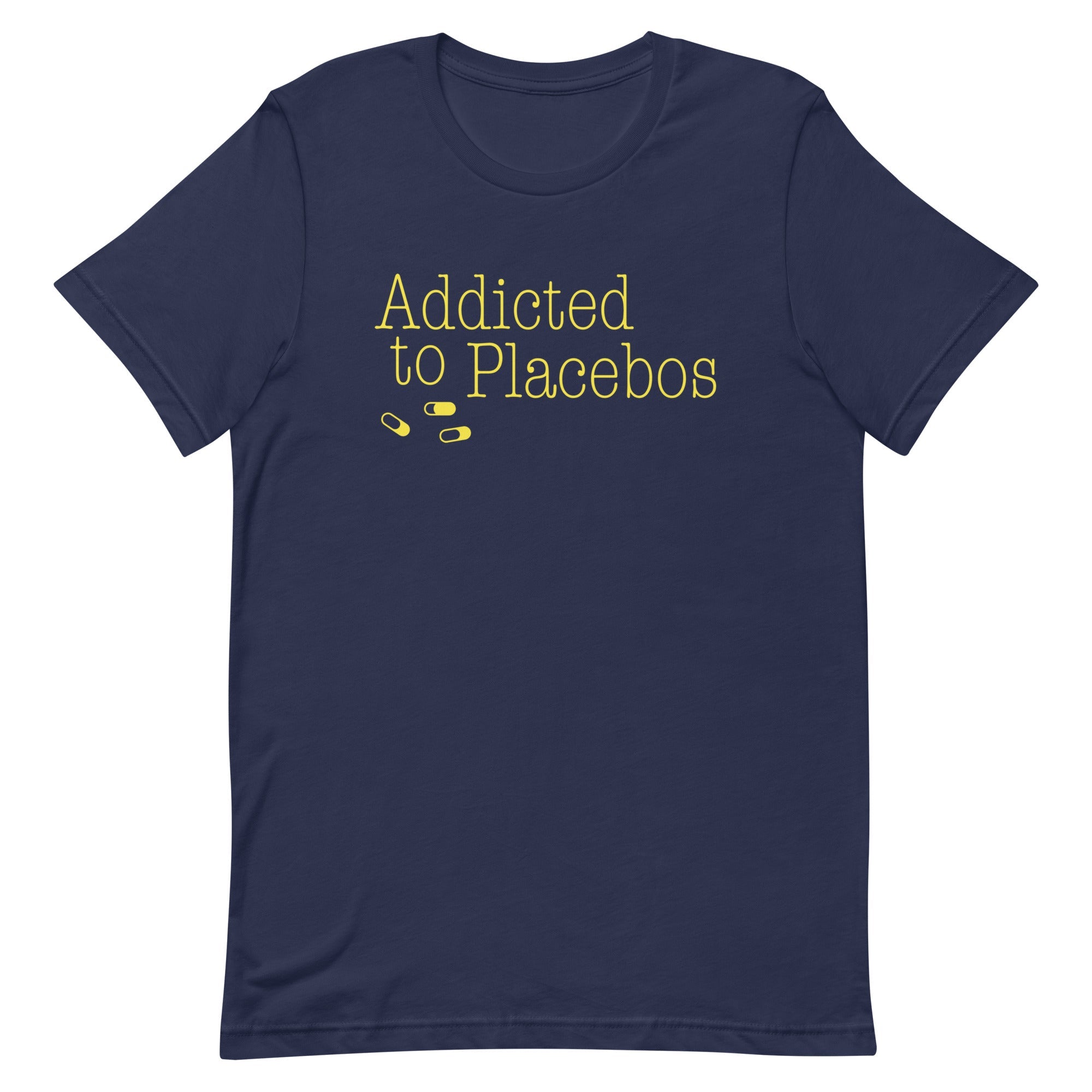 Addicted To Placebos Men's Signature Tee