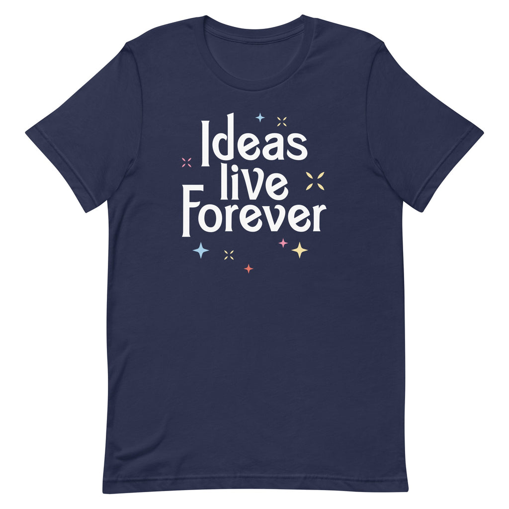 Ideas Live Forever Men's Signature Tee