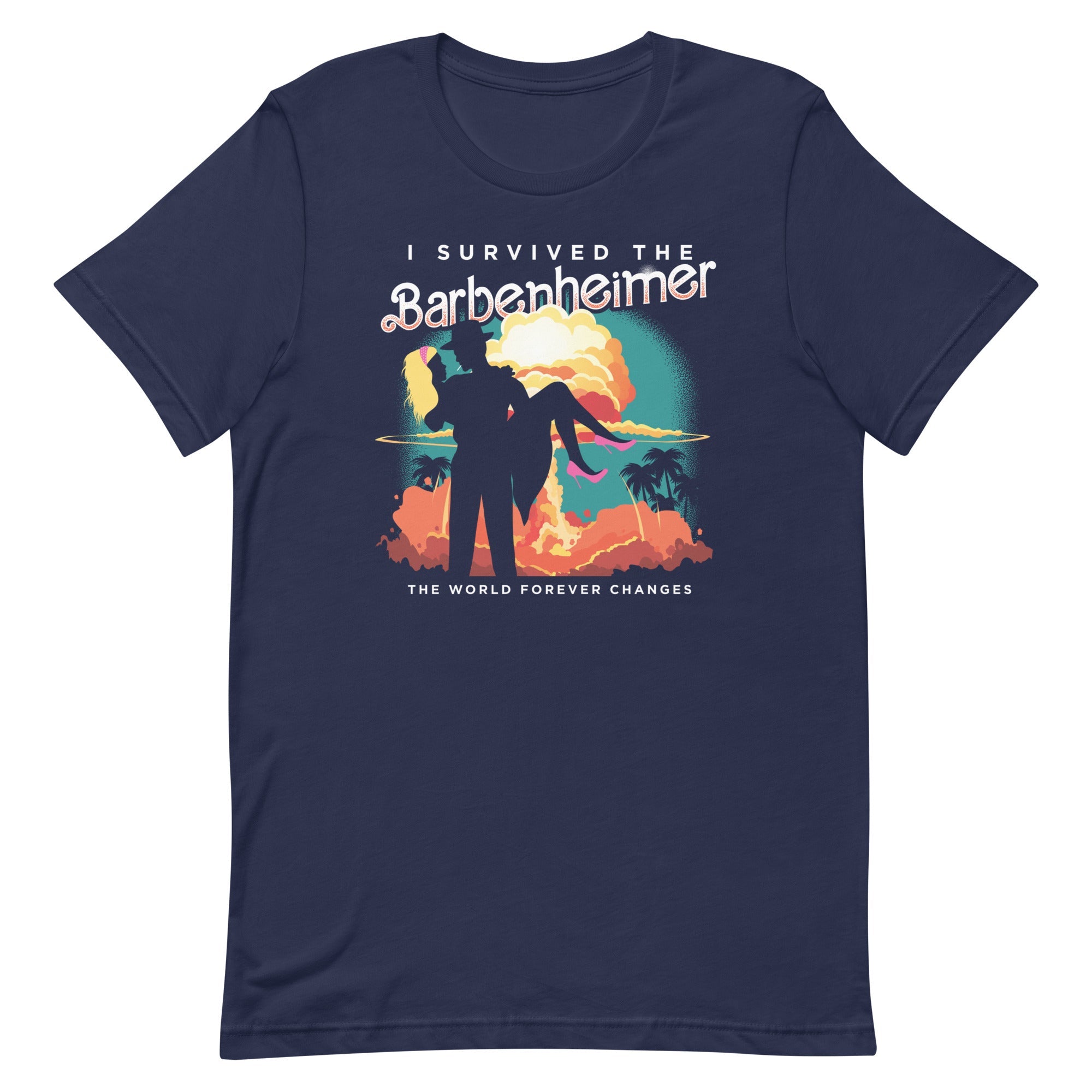 I Survived The Barbenheimer Men's Signature Tee