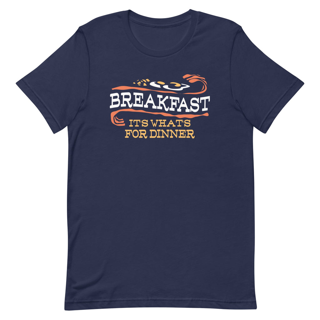 Breakfast, It's What's For Dinner Men's Signature Tee
