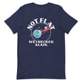 Not Flat We Checked Again Men's Signature Tee