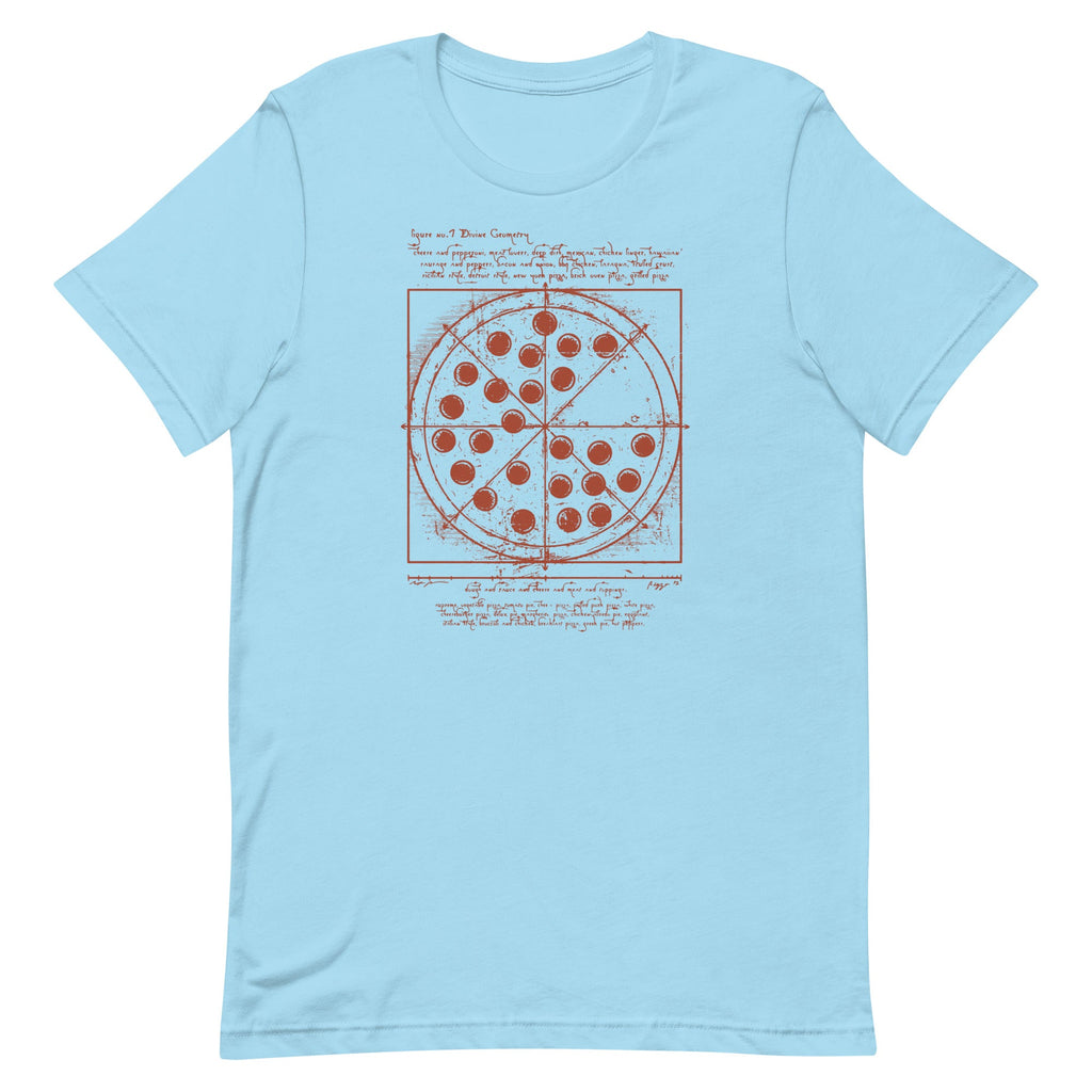 Vitruvian Pizza Men's Signature Tee