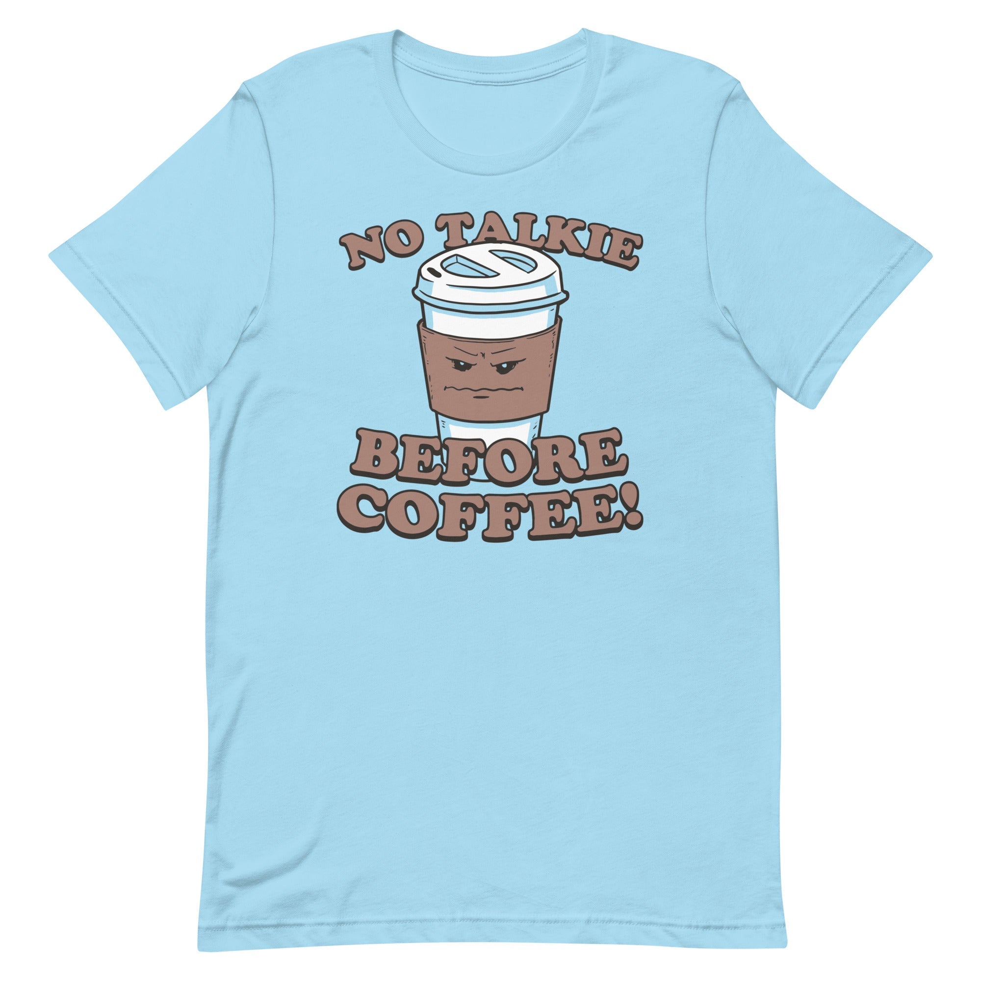 No Talkie Before Coffee! Men's Signature Tee