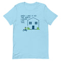 When I Was A Kid The World Men's Signature Tee