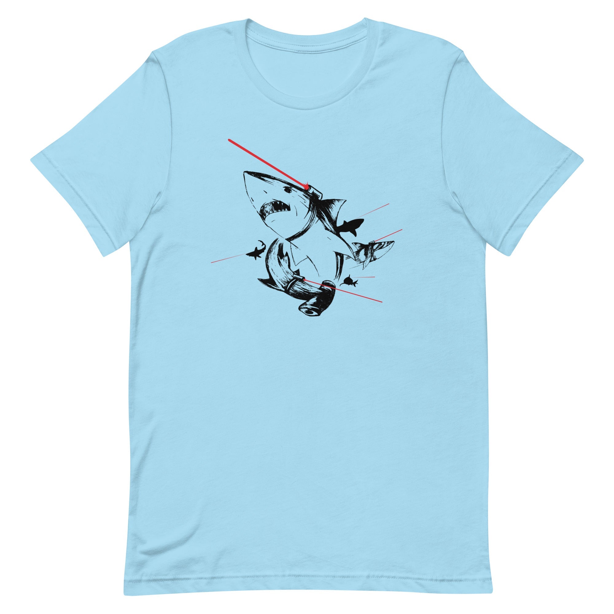 Sharks With Lasers Men's Signature Tee