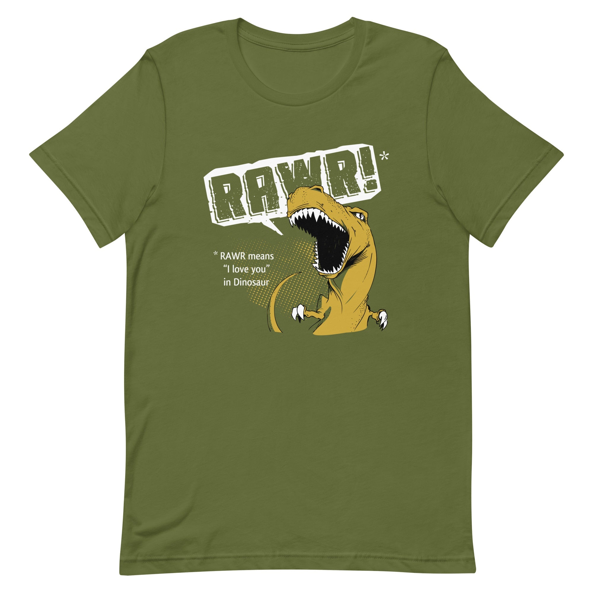 Rawr Means I Love You Men's Signature Tee