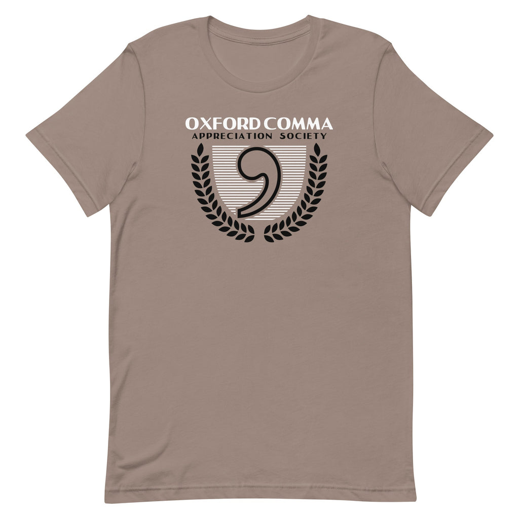 Oxford Comma Appreciation Society Men's Signature Tee