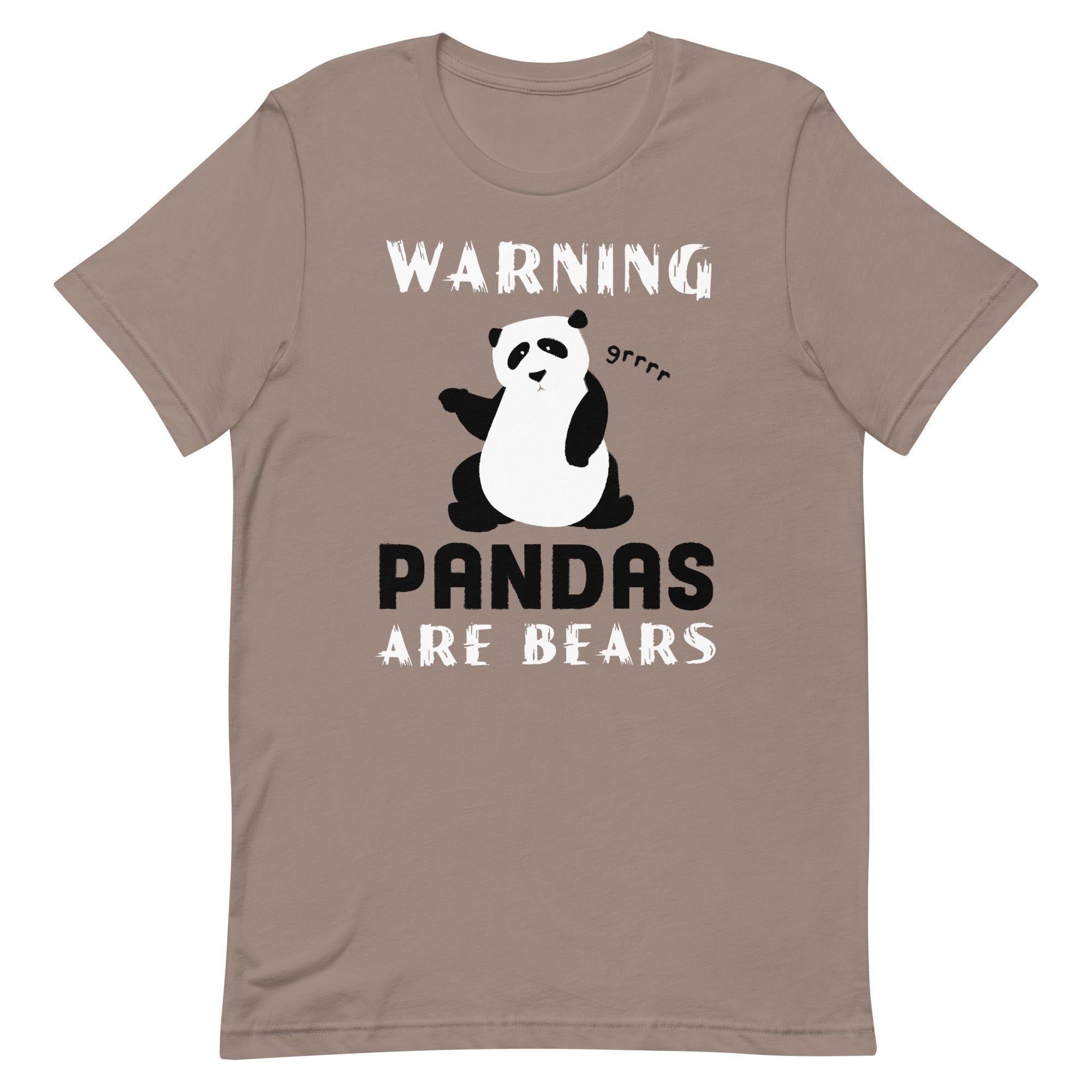 Warning, Pandas Are Bears Men's Signature Tee