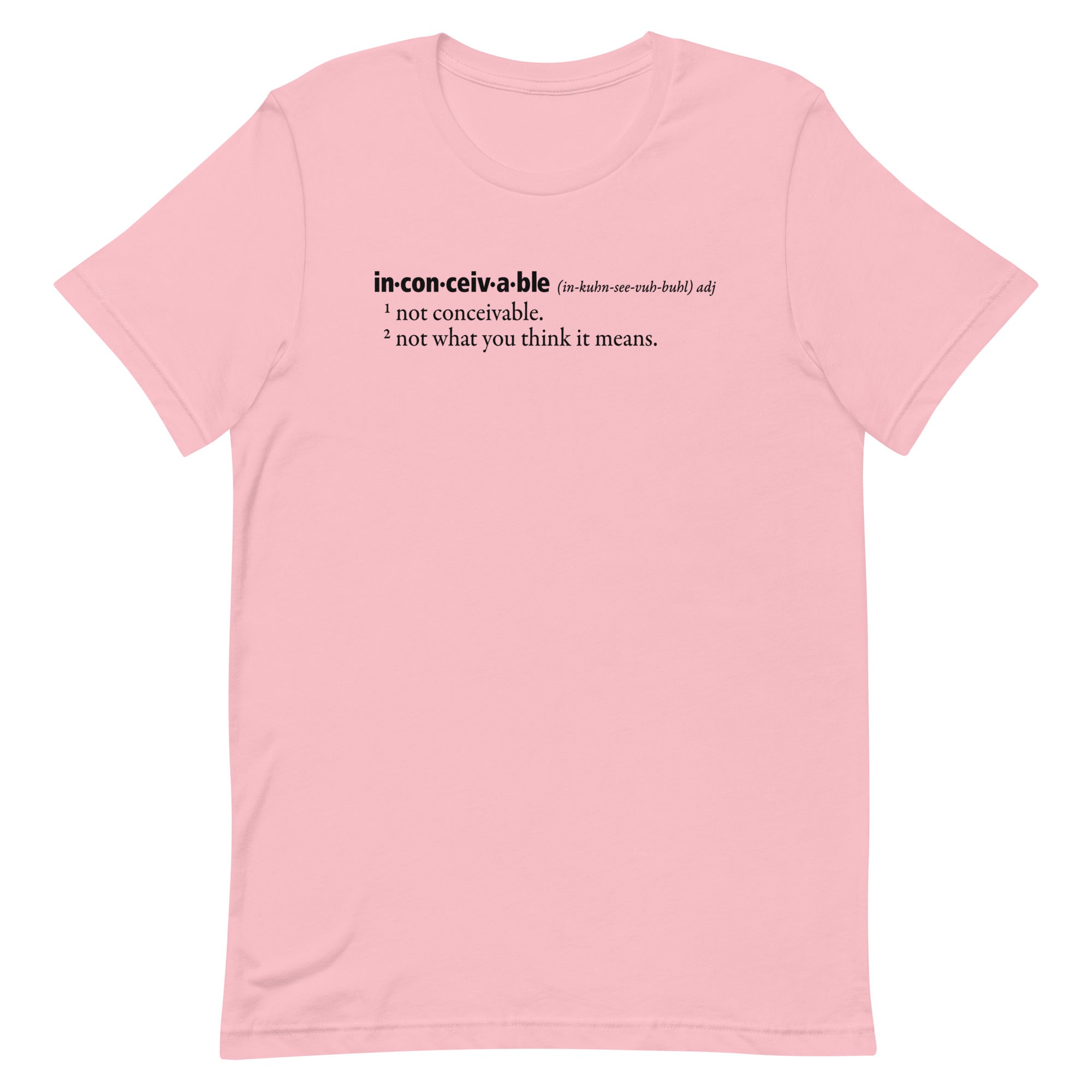 Inconceivable Definition Men's Signature Tee