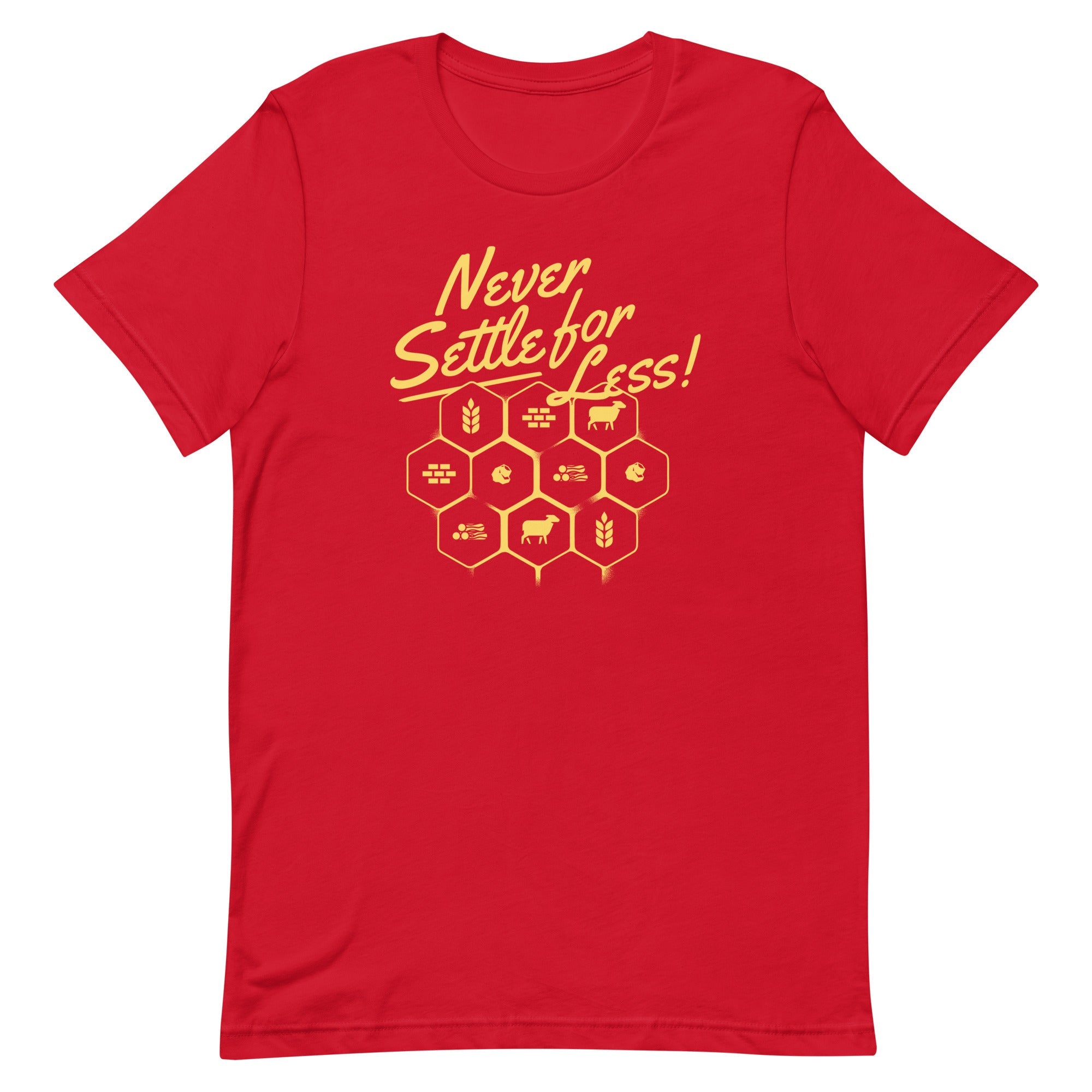 Never Settle For Less Men's Signature Tee