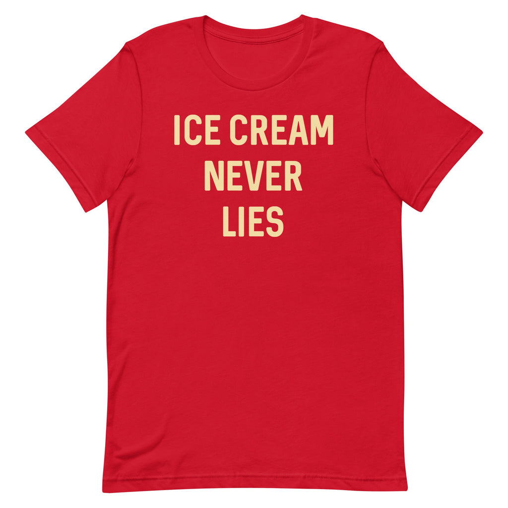 Ice Cream Never Lies Men's Signature Tee