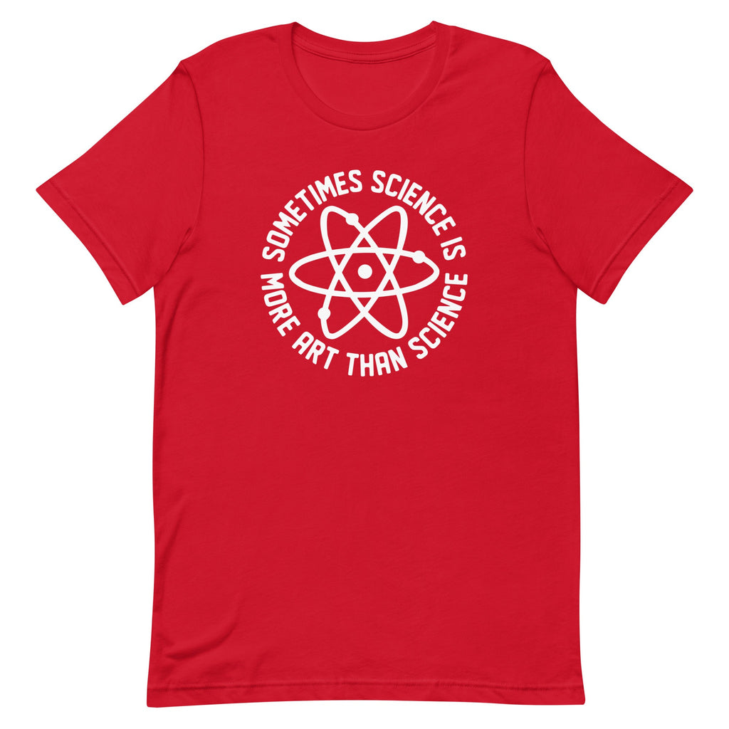 More Art Than Science Men's Signature Tee