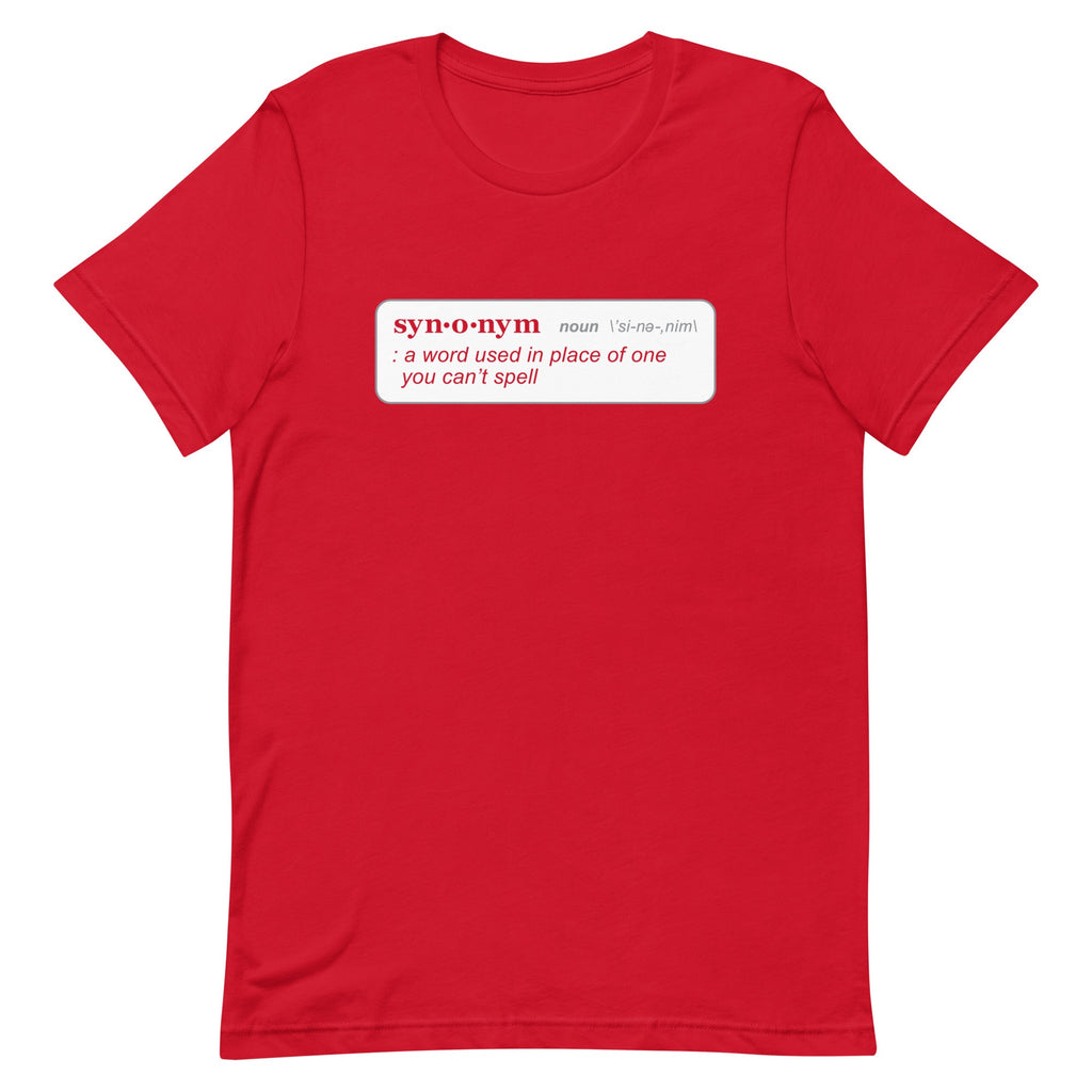Synonym Definition Men's Signature Tee