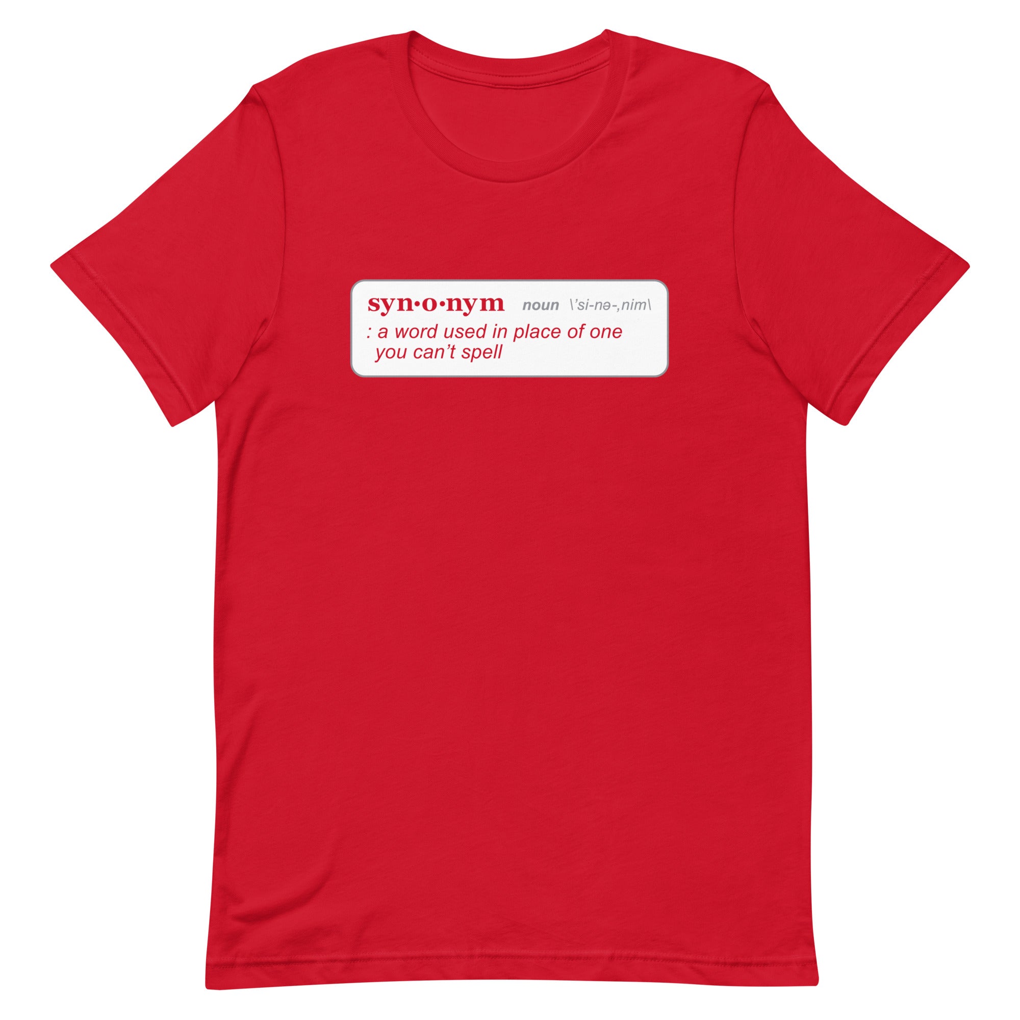 Synonym Definition Men's Signature Tee