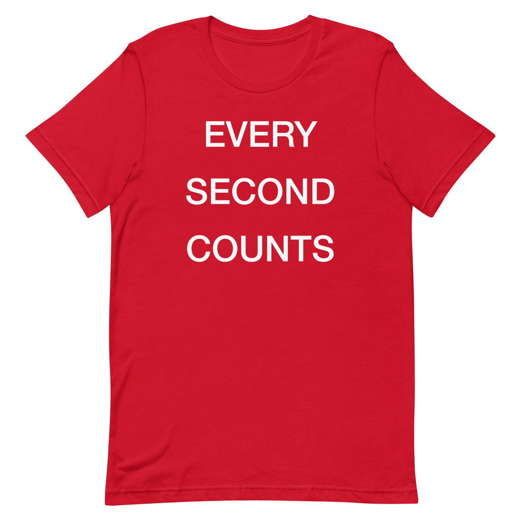 Every Second Counts Men's Signature Tee