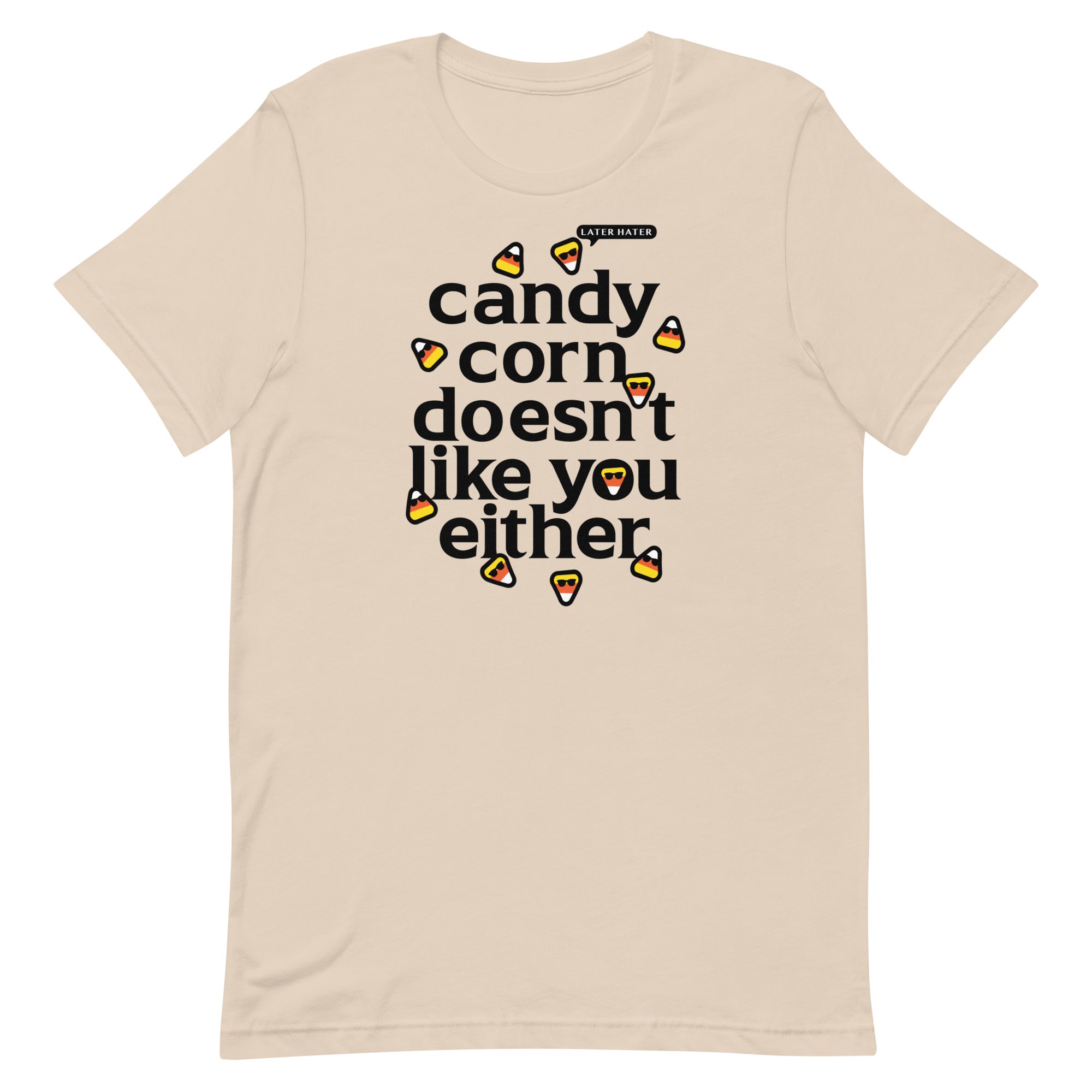 Candy Corn Doesn't Like You Either Men's Signature Tee